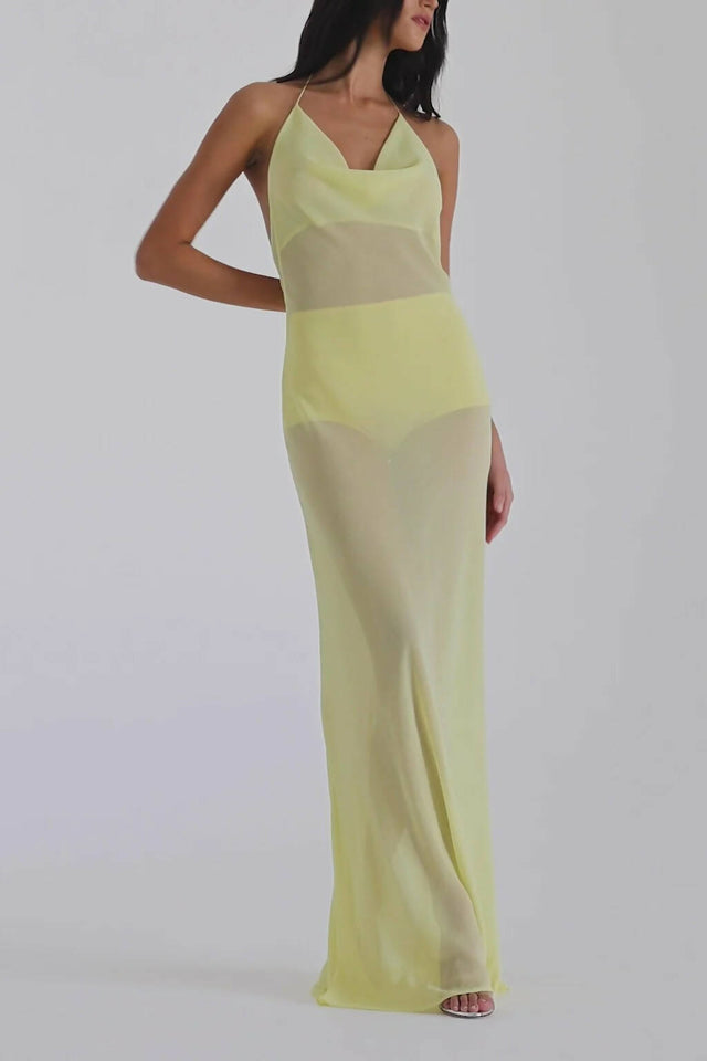 Natalie Rolt Ariana Gown - 8 / Yellow - Dresses