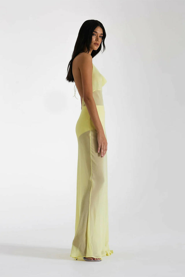 Natalie Rolt Ariana Gown - 8 / Yellow - Dresses
