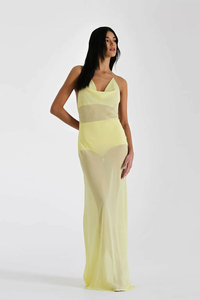 Natalie Rolt Ariana Gown - 8 / Yellow - Dresses