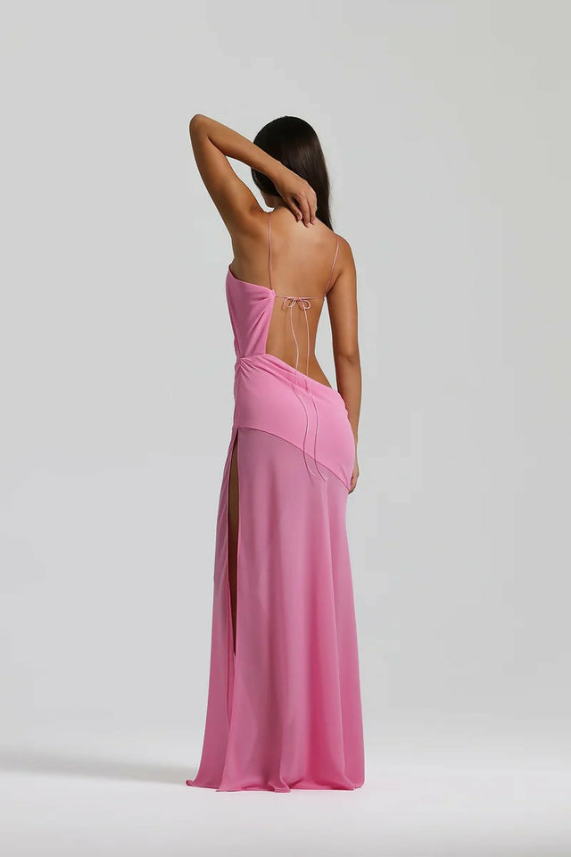 Natalie Rolt Dahlia Dress in Pink - 8 / Pink - Dresses
