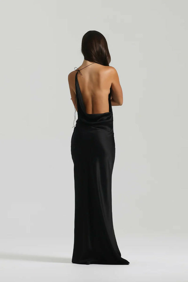 Natalie Rolt Gabi Gown in Black - 6 / Black - Dresses