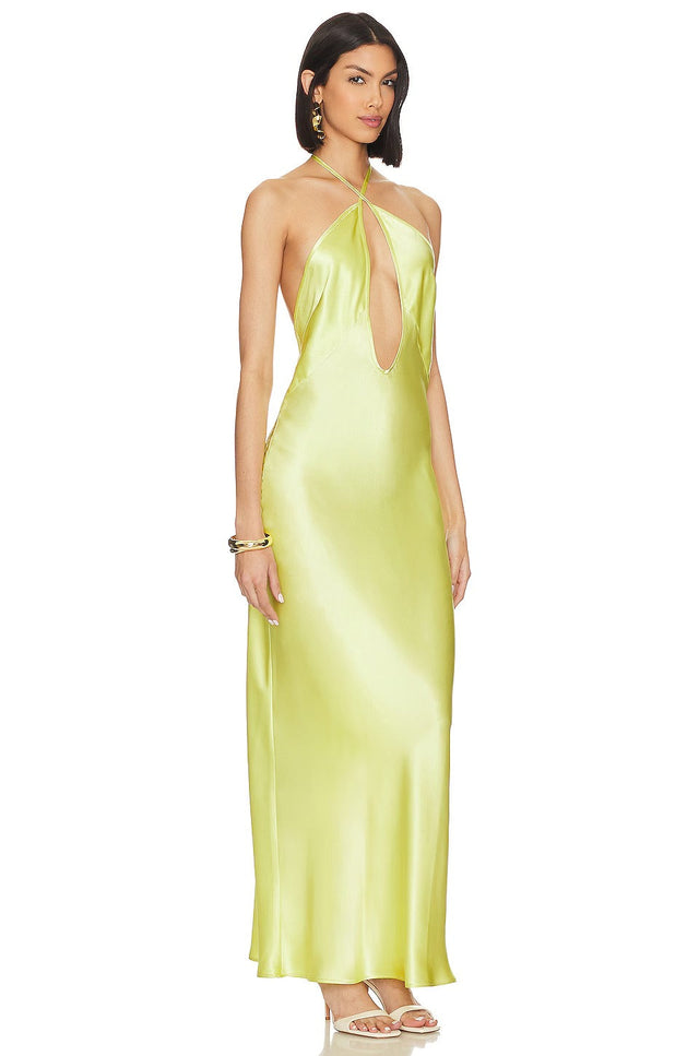 Natalie Rolt Irena Dress - 6 / Yellow - Dresses