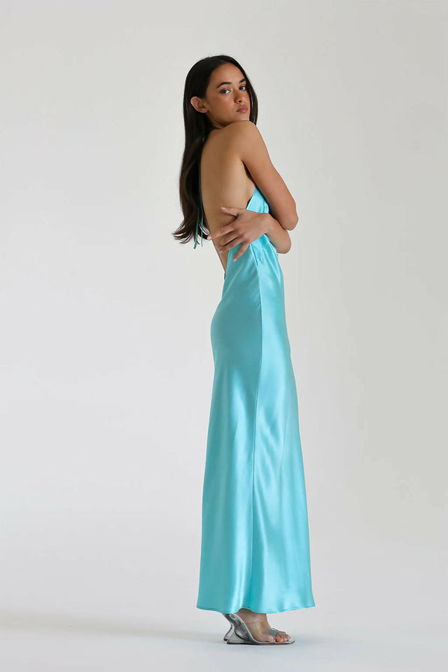 Natalie Rolt Irena Maxi Turquoise - 8 / Turquoise - Dresses
