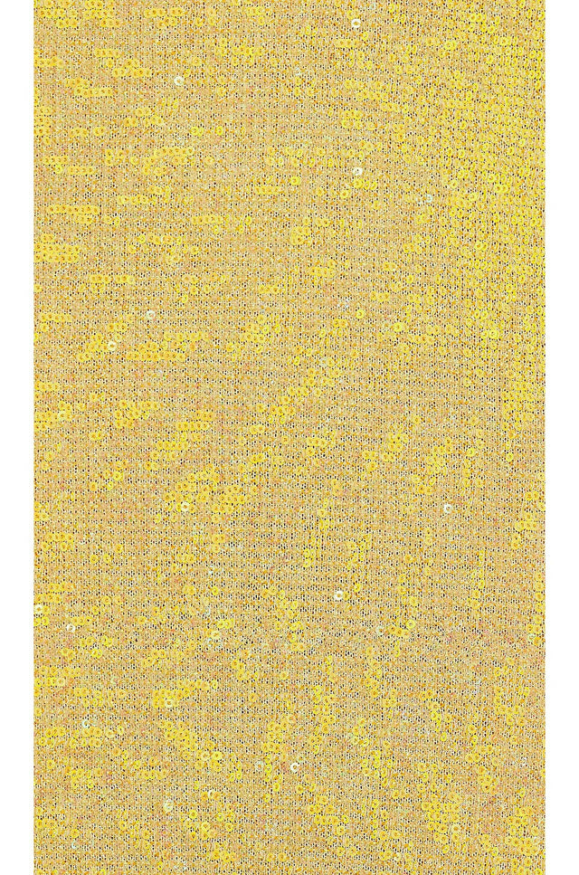 Natalie Rolt Josie Sequin Mini Dress - 8 / Yellow - Dresses