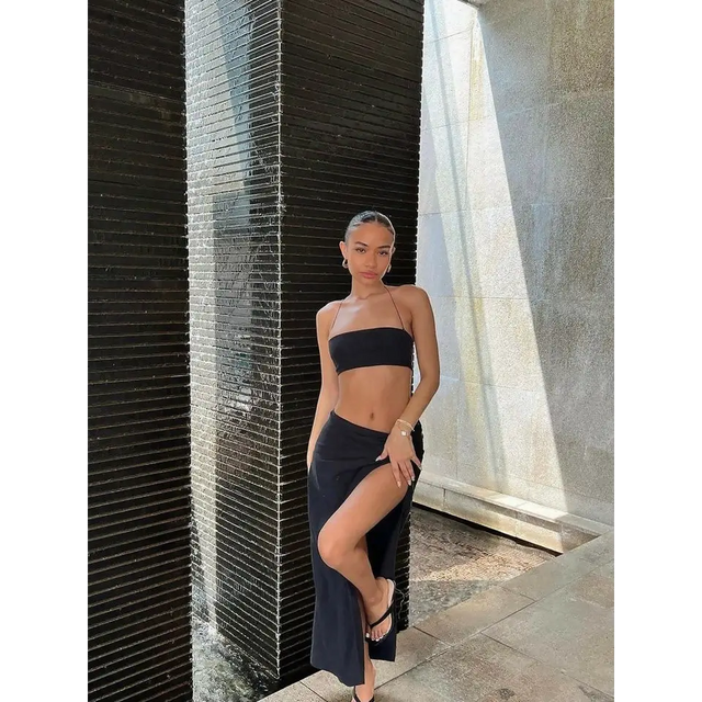 Natalie Rolt Kylie Kaia Set in Black - 6 / Black - Outfit Sets