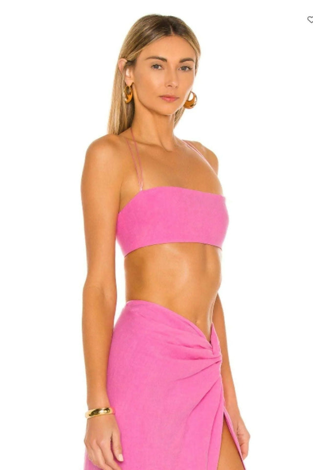 Natalie Rolt Kylie Top + Kaia Skirt Pink - 8 / Pink - Outfit Sets