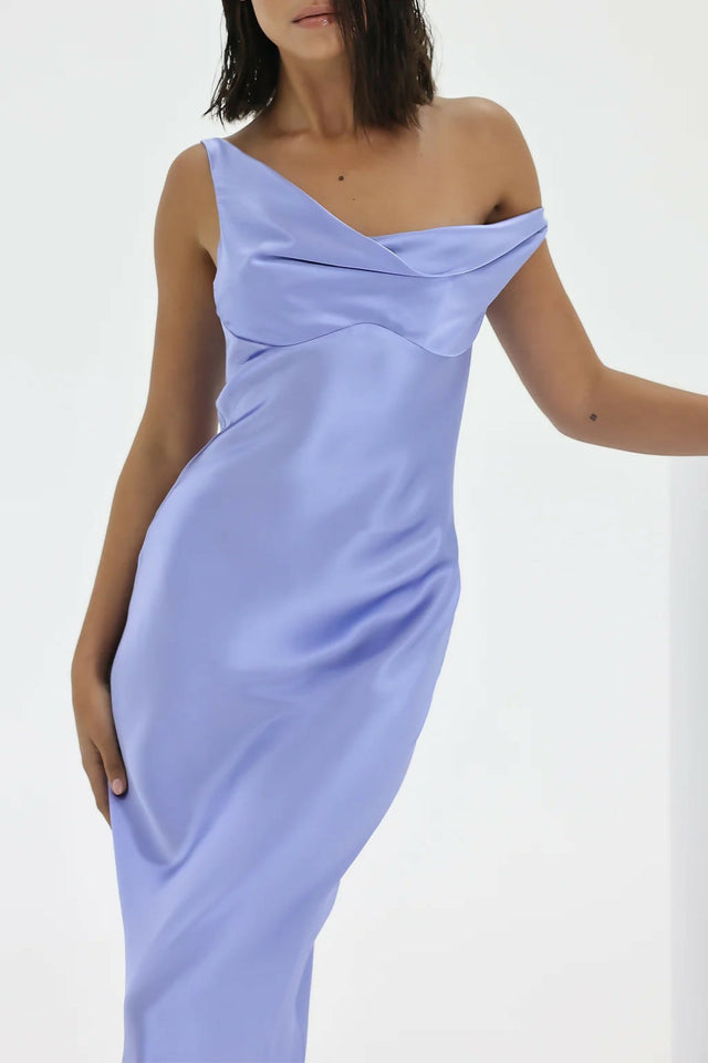 Natalie Rolt Monika Gown Blue Bell - 8 / Violet - Dresses
