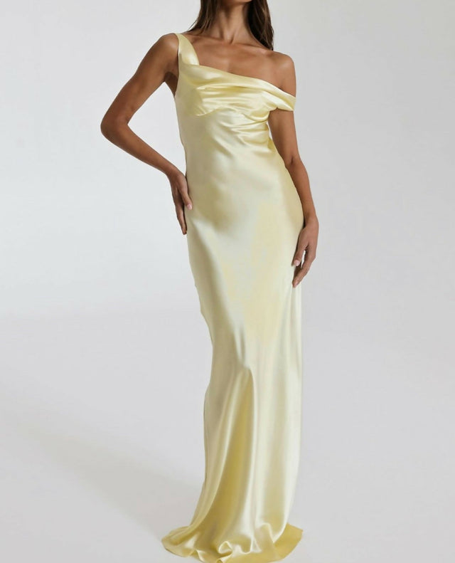 Natalie Rolt Monika Gown Yellow - 8 / Yellow - Dresses