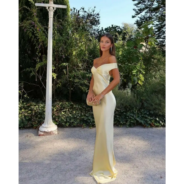 Natalie Rolt Yellow Bridget Gown - Dresses