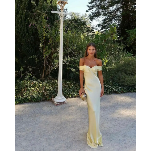 Natalie Rolt Yellow Bridget Gown - Dresses