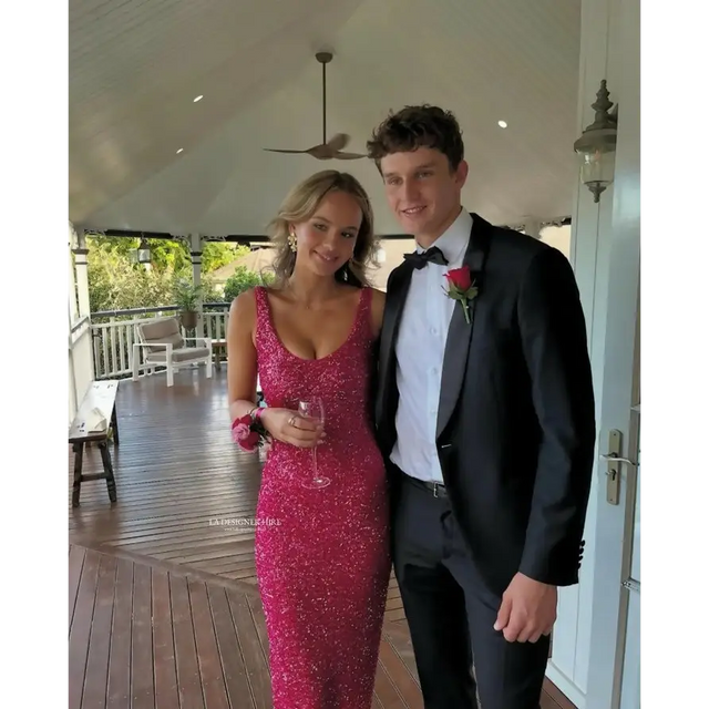 NBD Janhvi Maxi Dress - Pink - 6 / Pink - Dresses