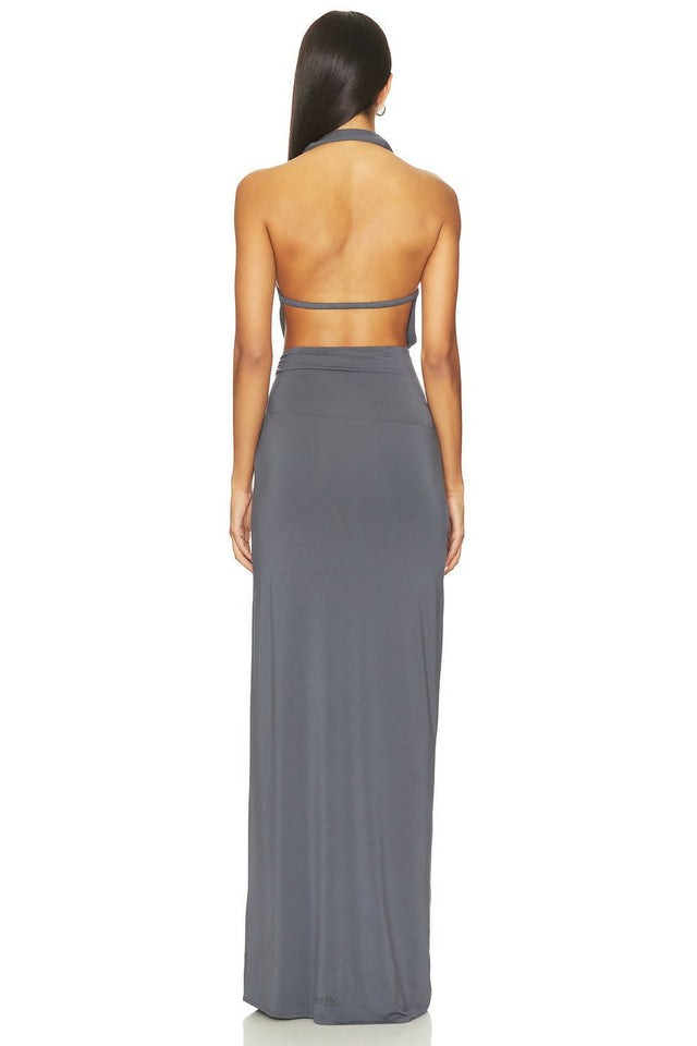 NBD Sabine Gown in Slate Grey - Dresses