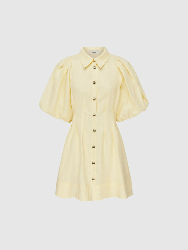Sheike Elisa Mini Dress - Limoncello