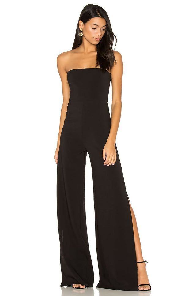 Nookie Glamour Jumpsuit - 8 / Black - Jumpsuits