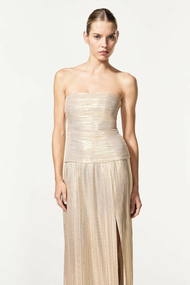 Manning Cartell Love and Lustre Maxi Dress Gold