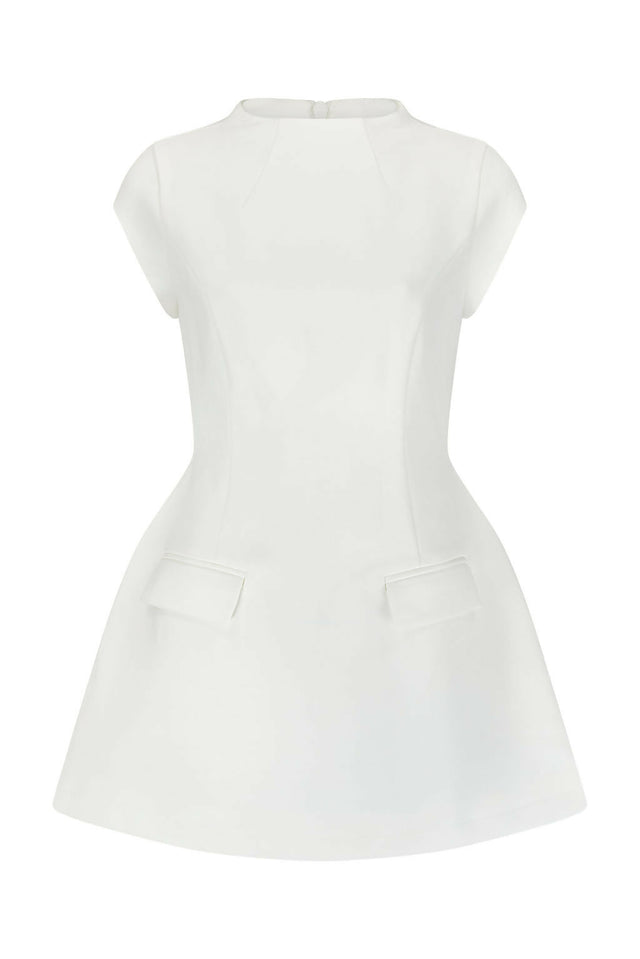 Odd Muse the Ultimate Muse Cap Sleeve Mini Dress in White Size 8 - 8 / White - Dresses