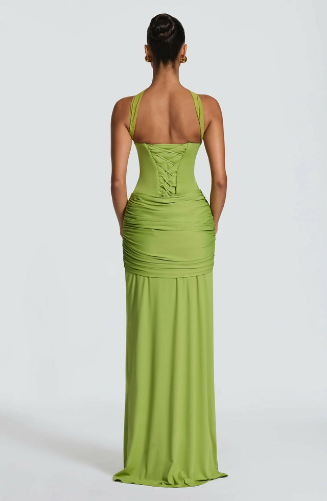 BABYBOO Gia Maxi Dress Olive