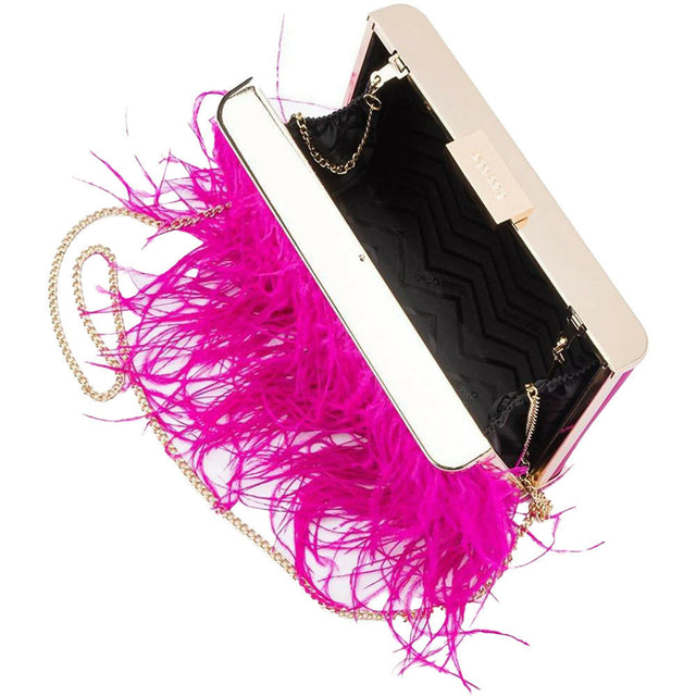 Olga-Berg-ESTELLE-Fuchsia-Feathered-Clutch-OB4773.-Buy-Olga-Berg-Online-aat-Official-Stockist-ShoeBeDOo-8