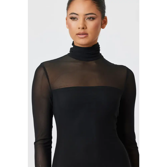 OLIVIA MIDI DRESS BLACK size 14 - Dress