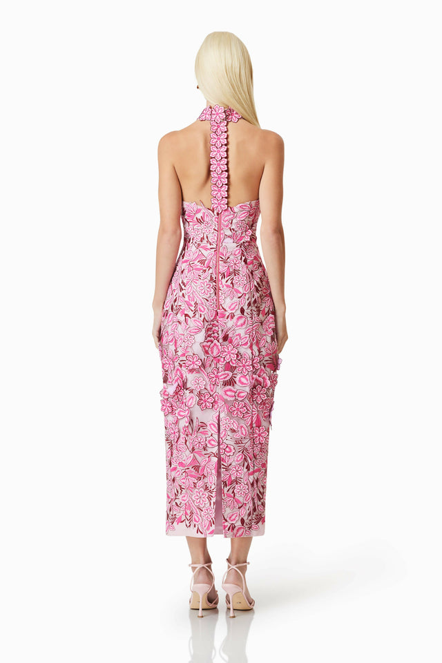 OMR x ELLIATT: Roseate Cocktail Midi Dress - Dresses