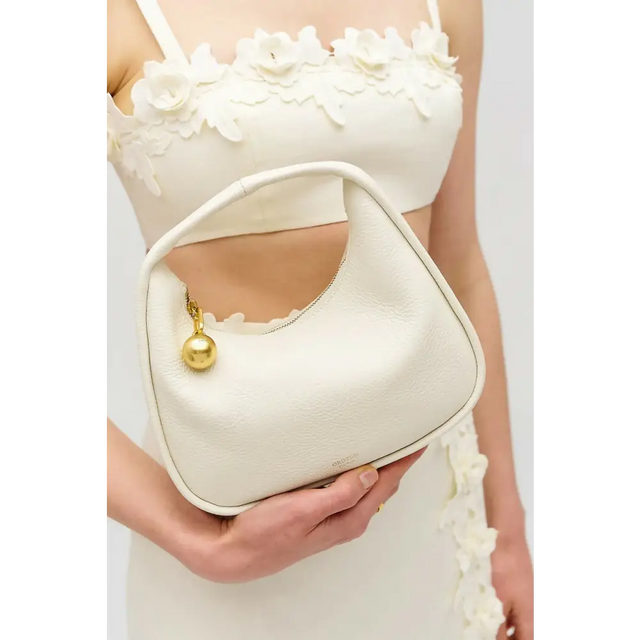 Oroton - Clara Mini Bag - White - Handbags
