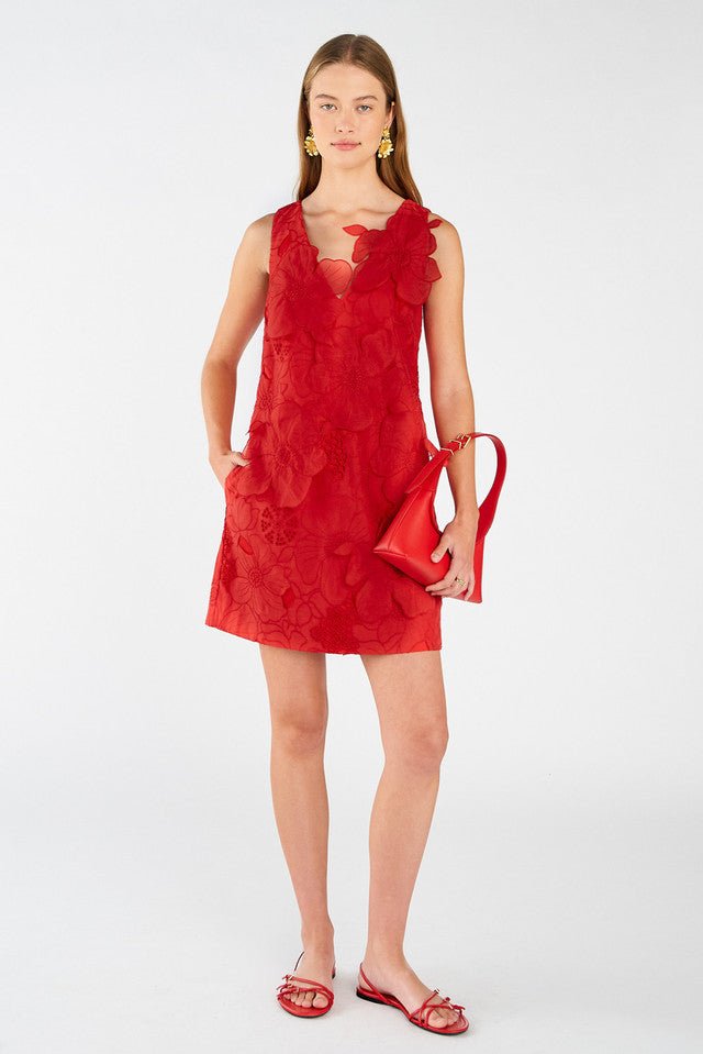 Oroton - Oroton LACE SHIFT DRESS