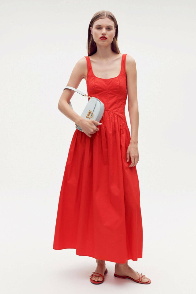 Oroton - Oroton Poppy - Tie Back Sundress