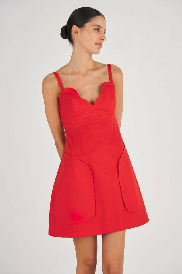 Oroton - Oroton Short Scallop Dress