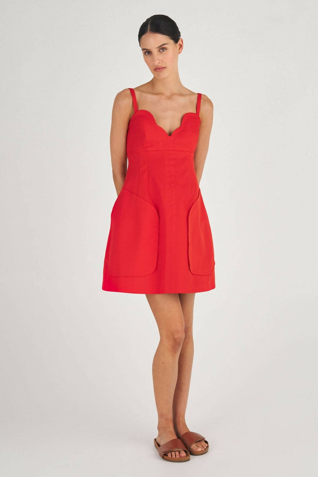 Oroton - Oroton Short Scallop Dress