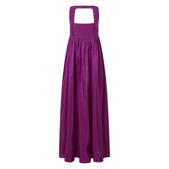 Oroton Strappy Sundress Size 10 - 10 / Magenta - Dresses