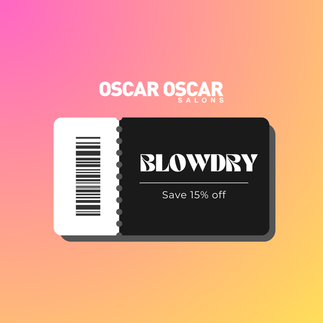 Oscar Oscar Salons Blow dry - save 15%
