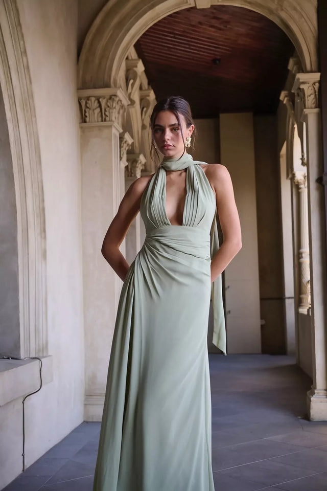Calia Collection Antonia Dress Sage