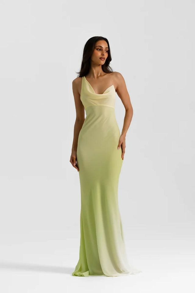 Natalie Rolt Hallie Gown in Citrus