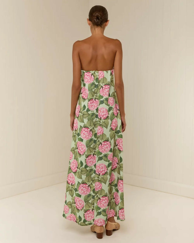 Palm Noosa Alessia Dress Pink Jardin - Dresses