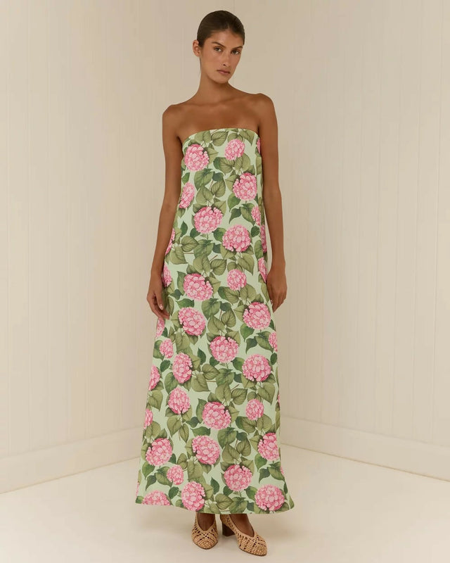 Palm Noosa Alessia Dress Pink Jardin - Dresses