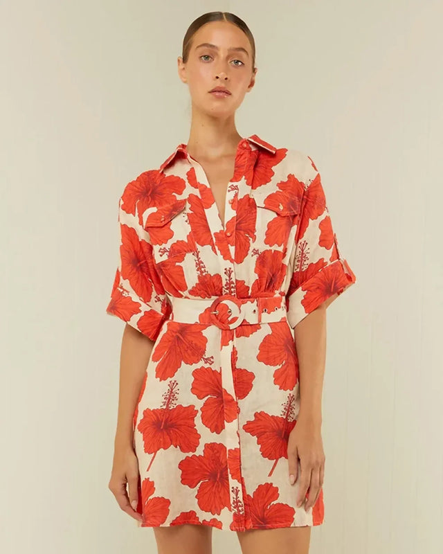 Palm Noosa Carmellia Dress - 8 / Floral - Dresses