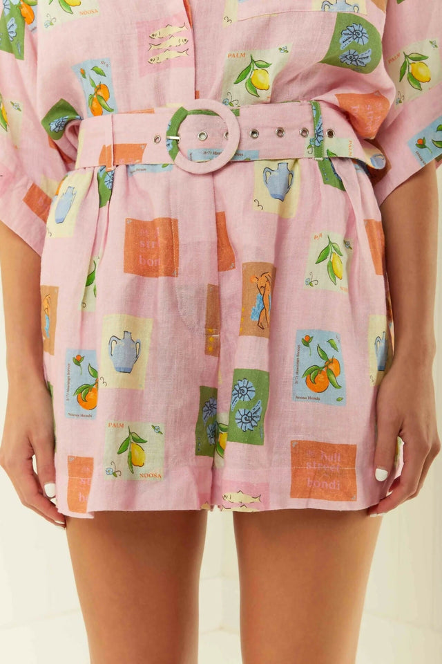 Palm Noosa Rummy Shirt Short Set Size 10 - 10 / Multi - Outfit Sets