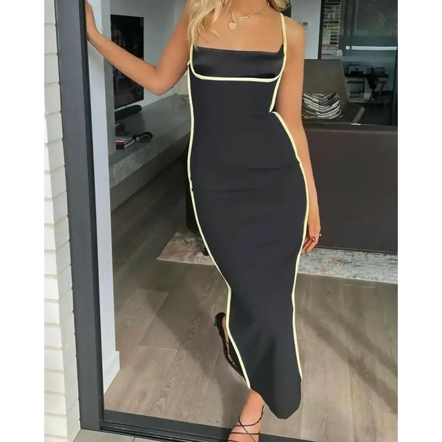 Paris Georgia Florian Dress - 6 / Black - Dresses