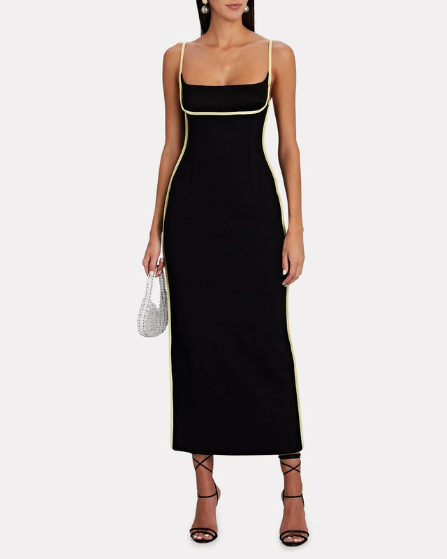 Paris Georgia Florian Midi Black - Dresses