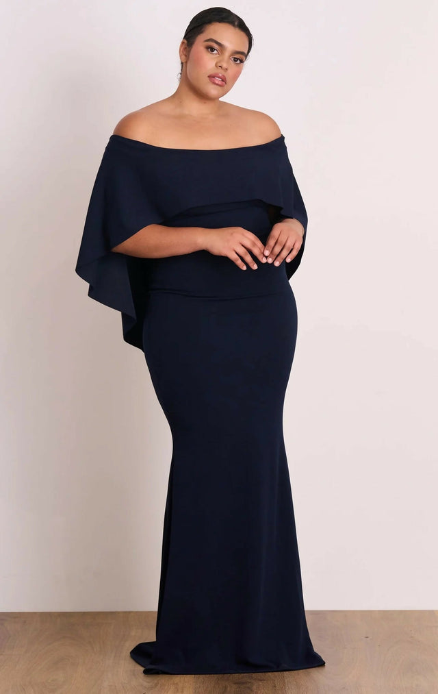 Pasduchas Composure Gown Black - 18 / Navy - Dresses