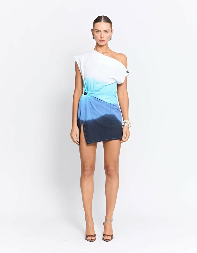 Pfeiffer Evan Hand Dyed Twist Dress - 14 / Multi - Dresses