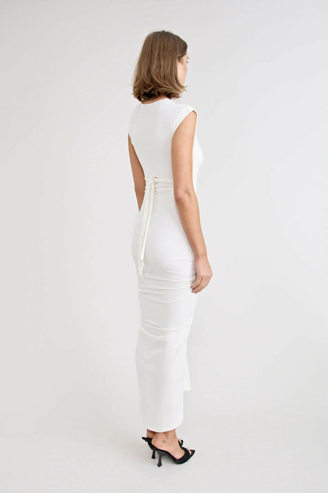 Pfeiffer Ramos Dress Off White Size Medium / AU 10 - 10 / White - Dresses