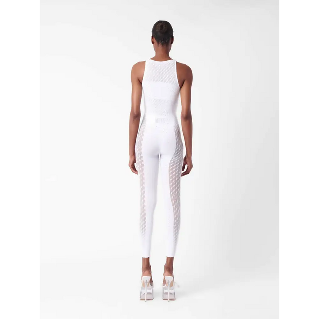 Poster Girl ‘Janice’ Optic White Jumpsuit - OS / White - Jumpsuits