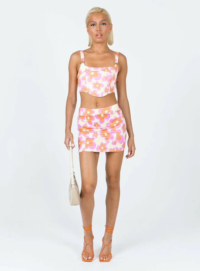 Princess Polly Flower Child Set - 8 / Print - Outfit Sets