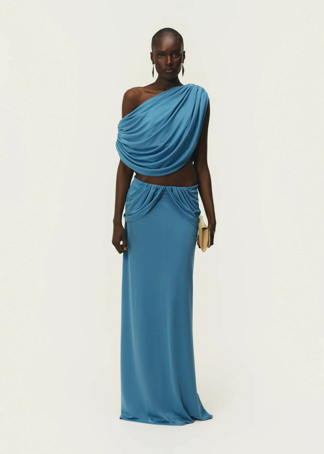 Arcina Ori Chiara Maxi Set in Dusty Blue