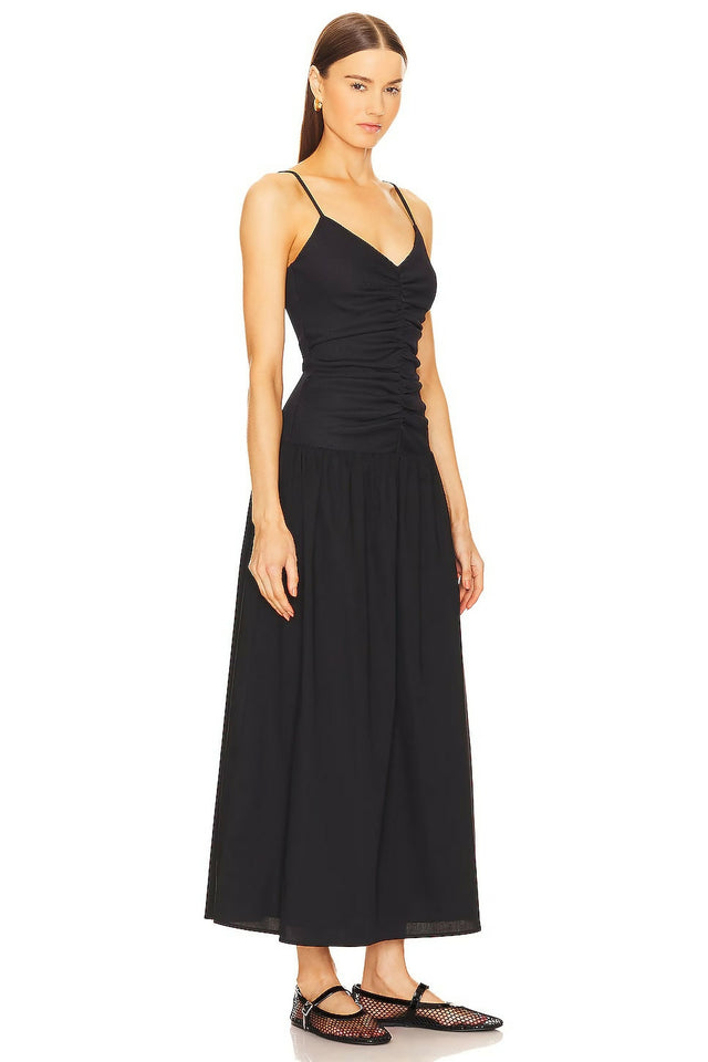 Anna Quan Mira Maxi Dress Noir Black