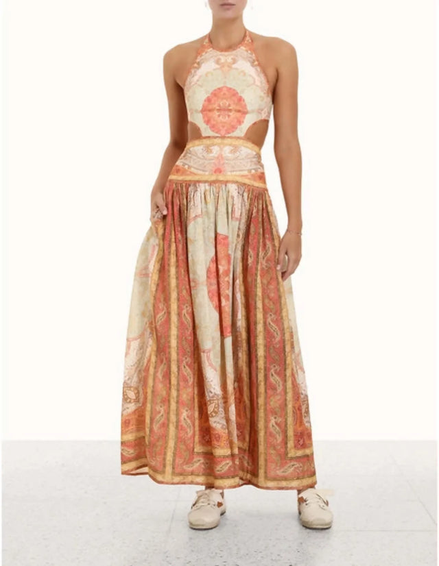Zimmermann Anneke Cut Out Dress