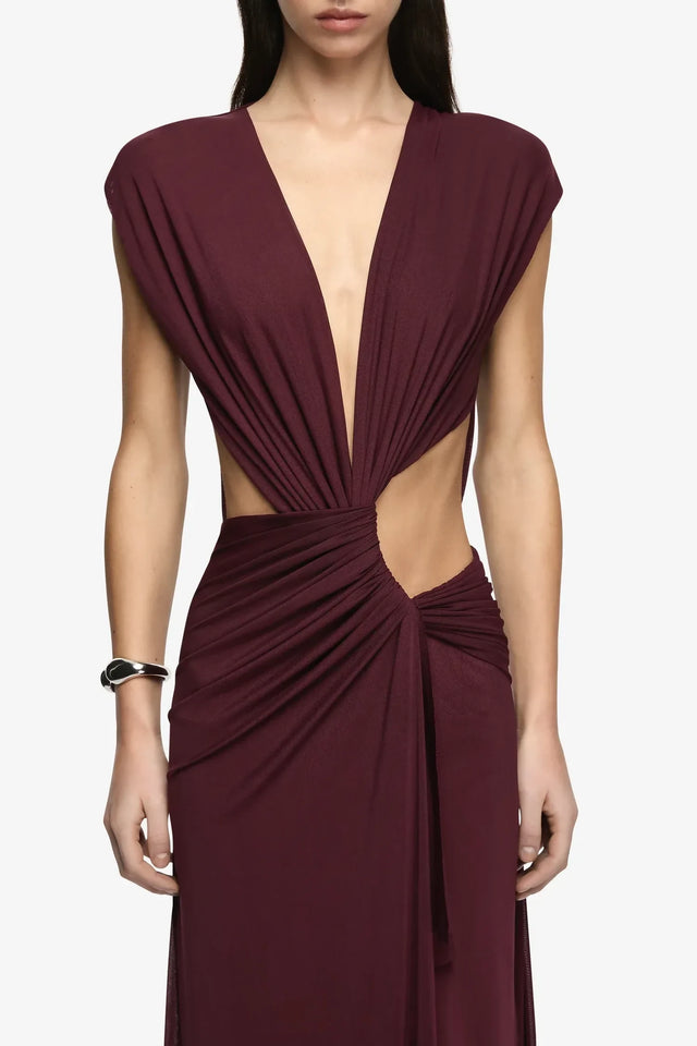 Bec & Bridge Odea Maxi Dress - Plum
