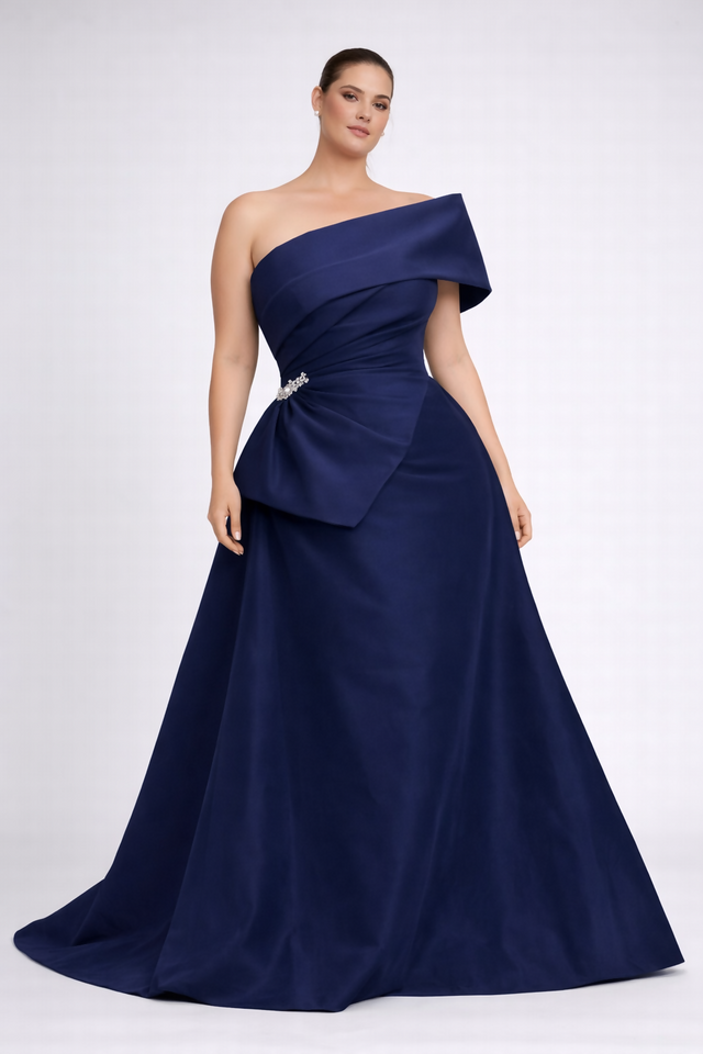 Rachel Gilbert Archer Gown Navy 6/AU18 - 18 / Navy