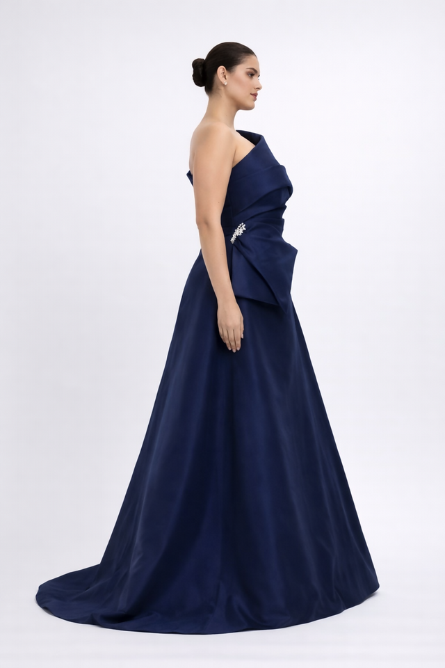 Rachel Gilbert Archer Gown Navy 6/AU18 - 18 / Navy